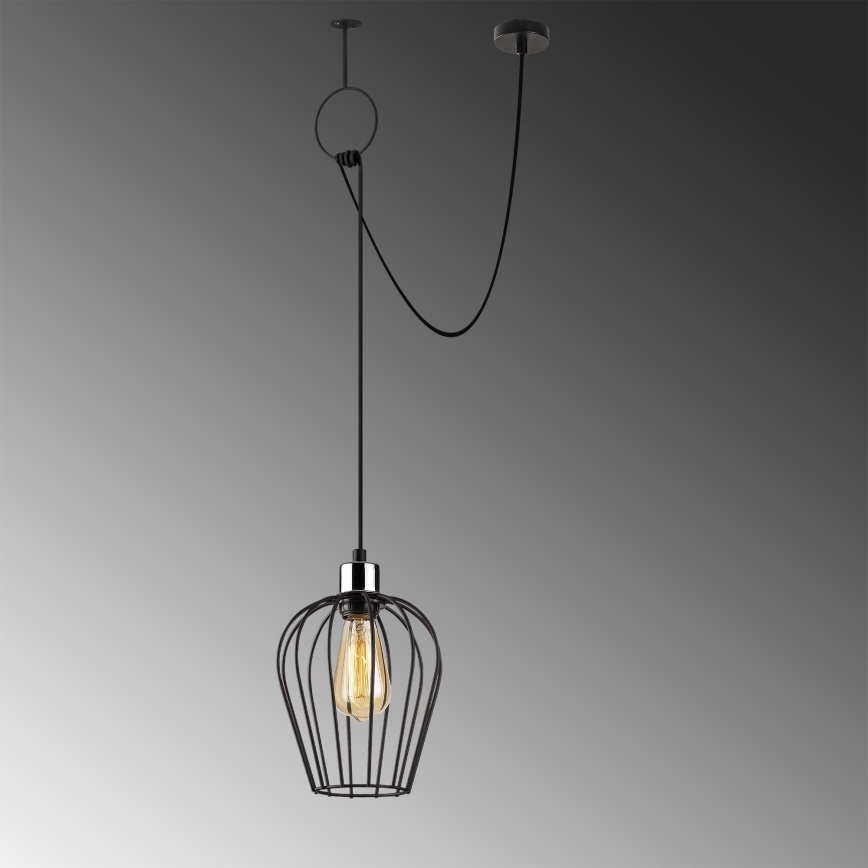 Chandelier on a string TEL 1xE27/40W/230V
