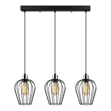 Chandelier on a string TEL 3xE27/100W/230V