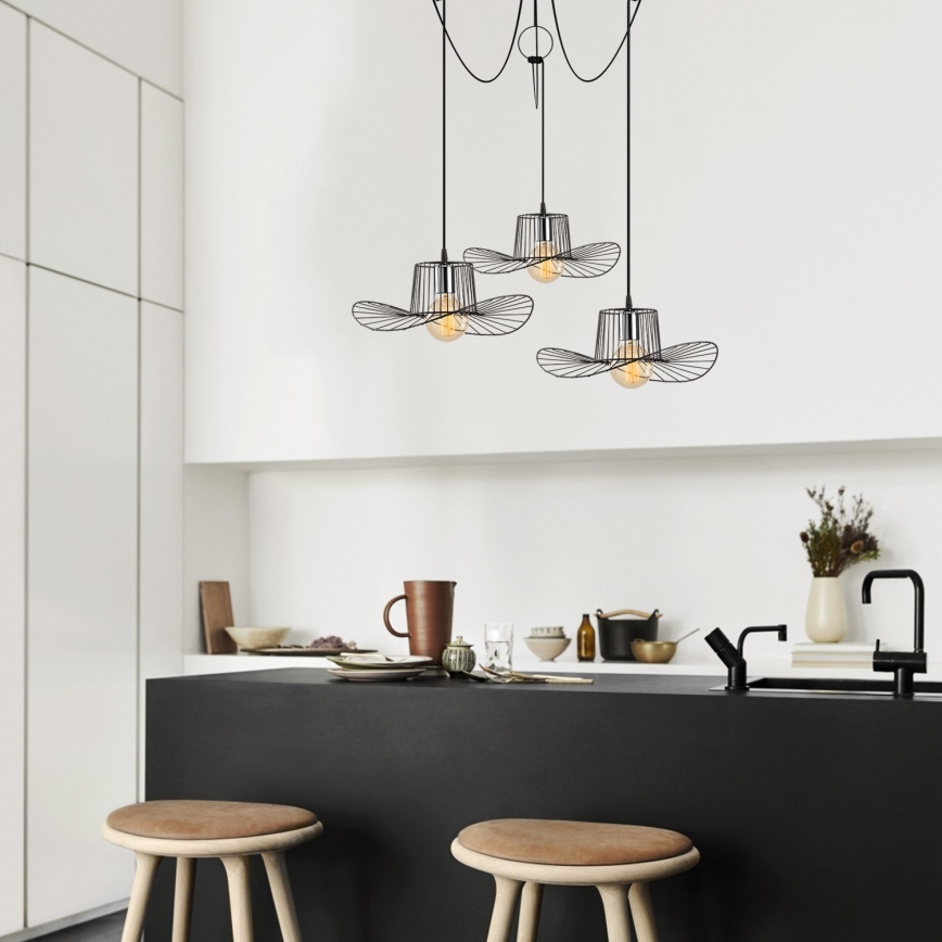 Chandelier on a string TEL 3xE27/40W/230V spider