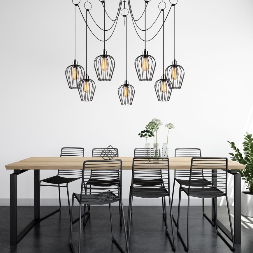 Chandelier on a string TEL 5xE27/40W/230V spider
