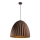 Chandelier on a string TELMA 1xE27/60W/230V d. 50 cm brown/gold