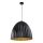 Chandelier on a string TELMA 1xE27/60W/230V d. 70 cm black/gold