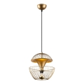 Chandelier on a string TELMANDER 1xE27/40W/230V gold