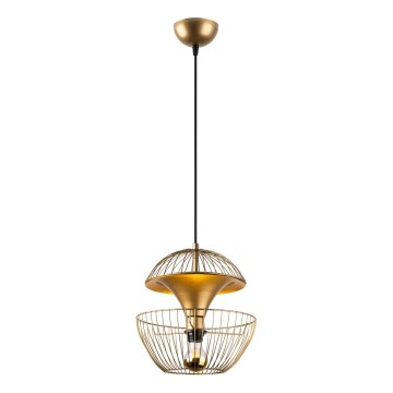 Chandelier on a string TELMANDER 1xE27/40W/230V gold