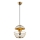 Chandelier on a string TELMANDER 1xE27/40W/230V gold
