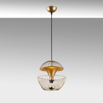 Chandelier on a string TELMANDER 1xE27/40W/230V gold