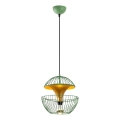 Chandelier on a string TELMANDER 1xE27/40W/230V green