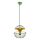 Chandelier on a string TELMANDER 1xE27/40W/230V green