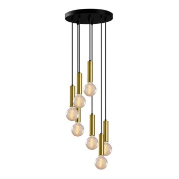 Chandelier on a string TEMPO 7xE27/40W/230V