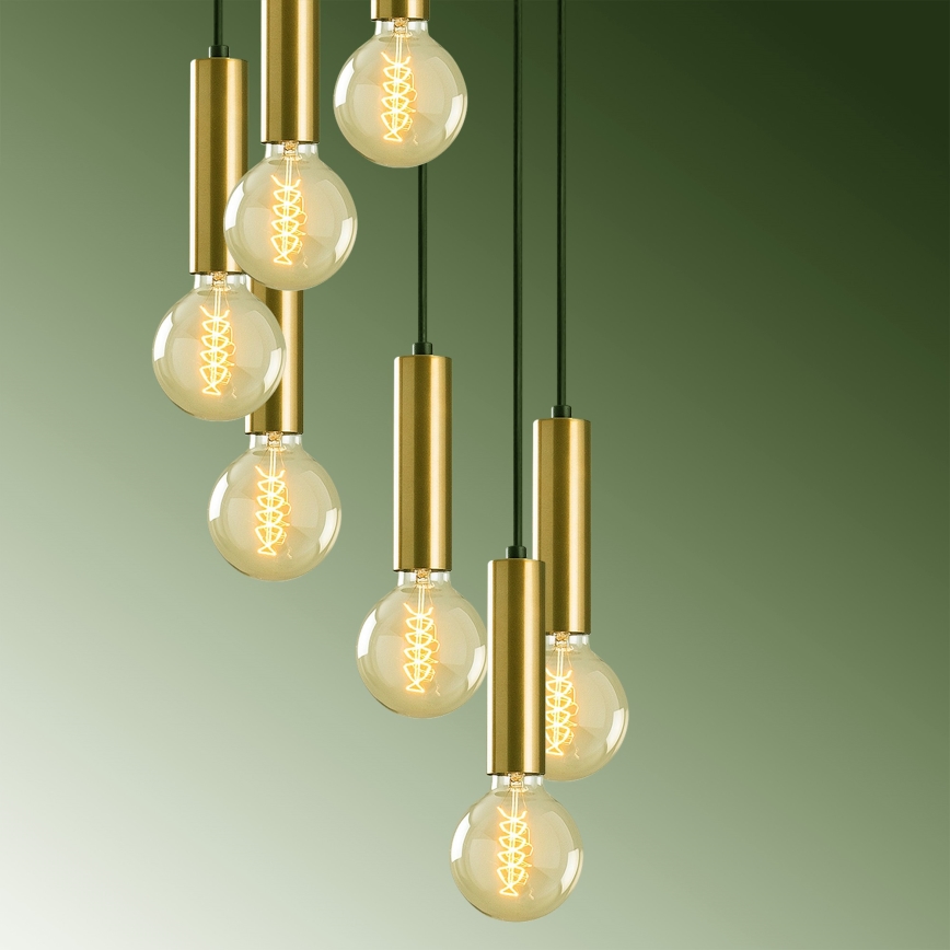 Chandelier on a string TEMPO 7xE27/40W/230V