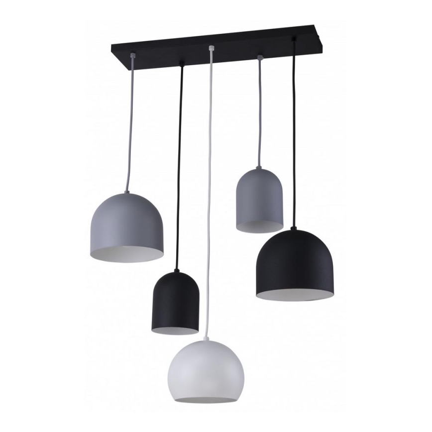 Chandelier on a string TEMPRE 5xE27/60W/230V