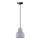 Chandelier on a string TERRAZZO 1xE27/60W/230V d. 12 cm grey