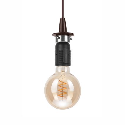 Chandelier on a string TINA 1xE27/60W/230V bronze