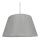 Chandelier on a string TIZIANO 1xE27/60W/230V grey