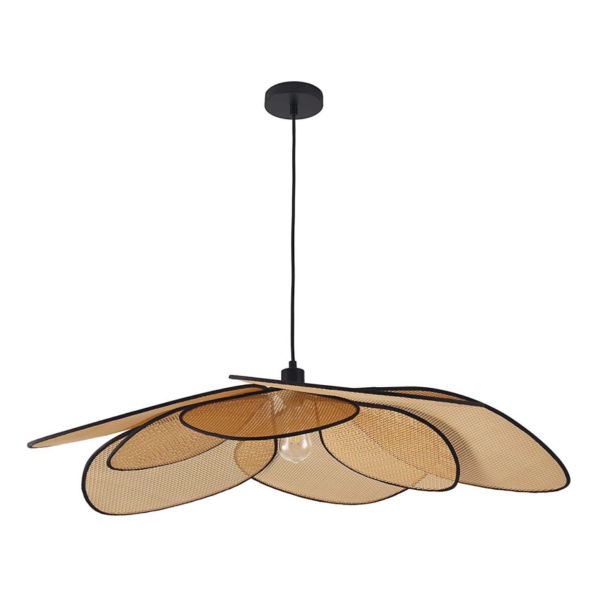 Chandelier on a string TOBAGO 1xE27/20W/230V d. 100 cm beige