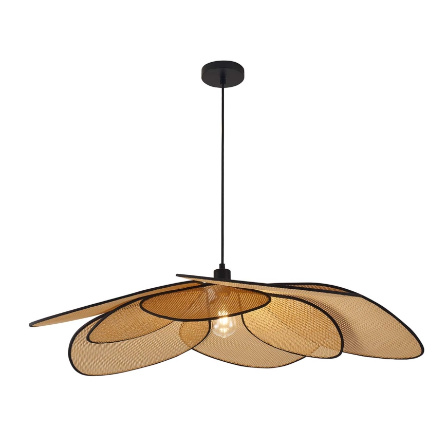Chandelier on a string TOBAGO 1xE27/20W/230V d. 100 cm beige