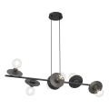 Chandelier on a string TOKEN 6xE27/15W/230V black