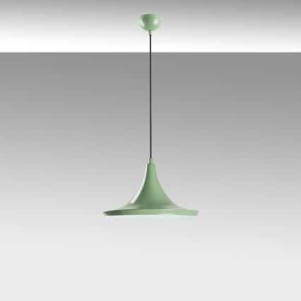 Chandelier on a string TOM 1xE27/40W/230V green