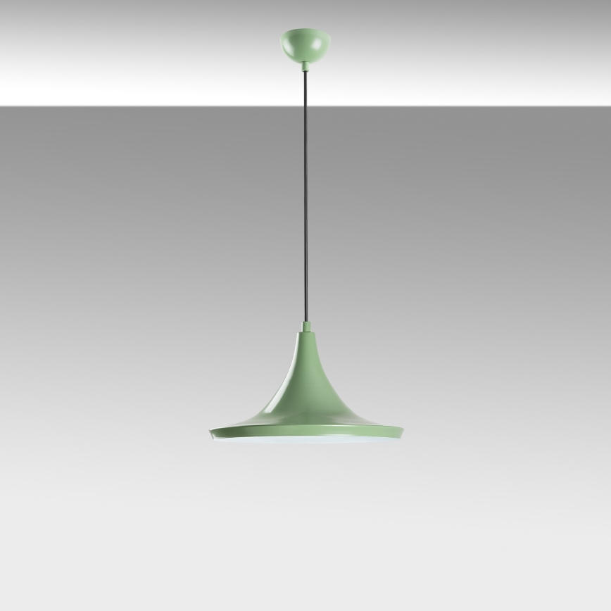 Chandelier on a string TOM 1xE27/40W/230V green
