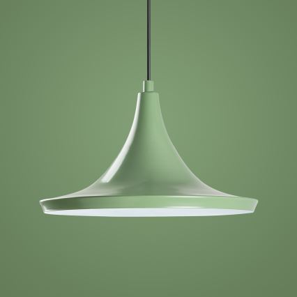 Chandelier on a string TOM 1xE27/40W/230V green