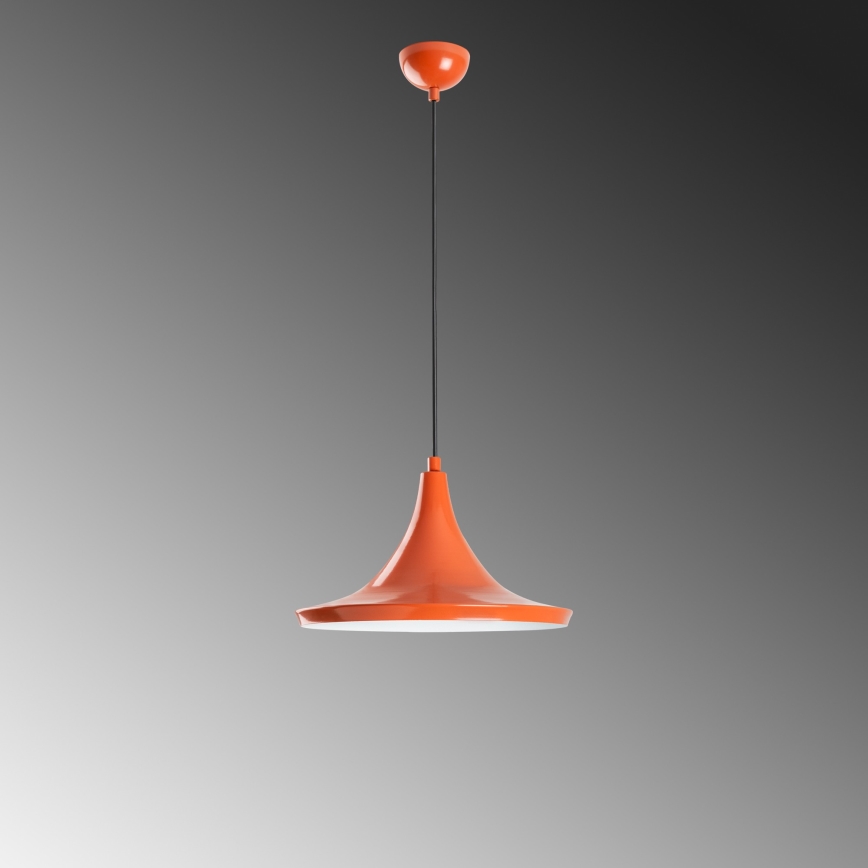 Chandelier on a string TOM 1xE27/40W/230V orange