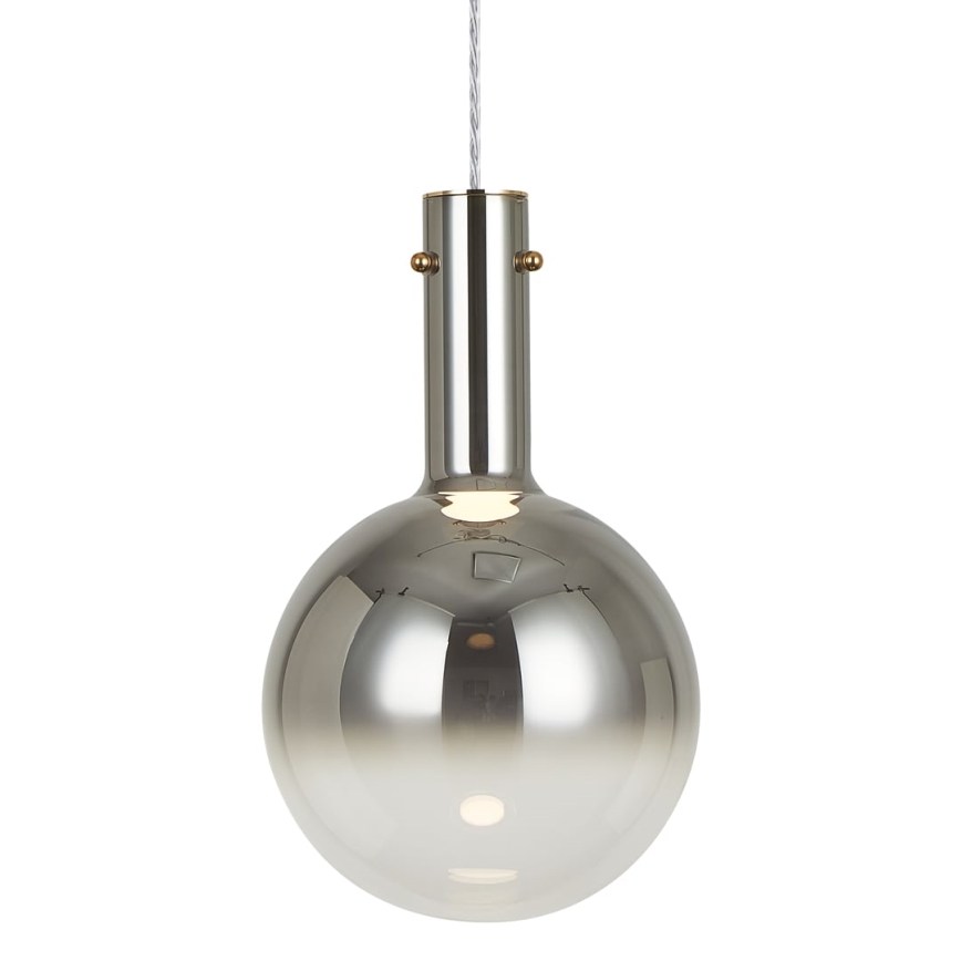 Chandelier on a string TORONTO 1xGU10/8W/230V shiny chrome