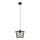 Chandelier on a string TORRI 1xE27/15W/230V d. 23 cm black