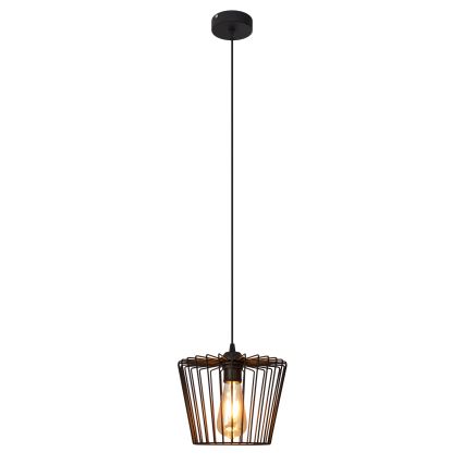 Chandelier on a string TORRI 1xE27/15W/230V d. 23 cm black