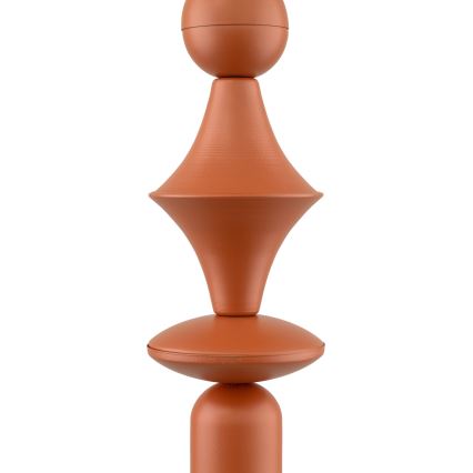 Chandelier on a string TOWER 1xE27/15W/230V brick