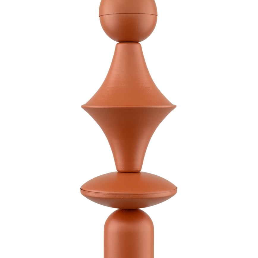 Chandelier on a string TOWER 1xE27/15W/230V brick