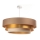 Chandelier on a string TRINITI 1xE27/60W/230V beige/gold
