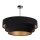 Chandelier on a string TRINITI 1xE27/60W/230V black/gold