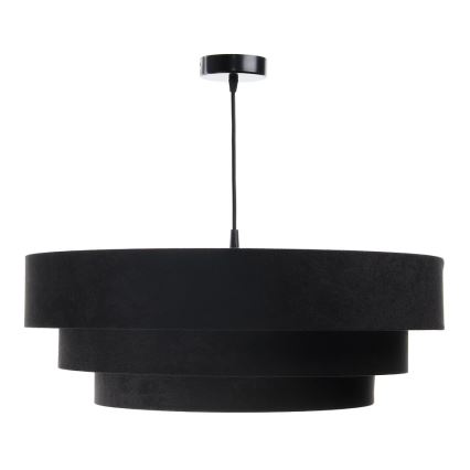 Chandelier on a string TRINITI 1xE27/60W/230V black/gold