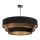 Chandelier on a string TRINITI 1xE27/60W/230V black/gold