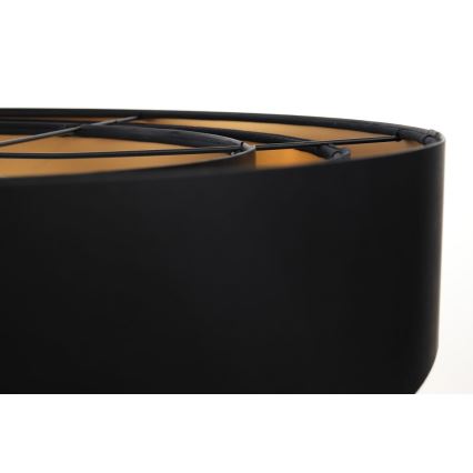 Chandelier on a string TRINITI 1xE27/60W/230V black/gold