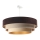 Chandelier on a string TRINITI 1xE27/60W/230V brown/beige/gold