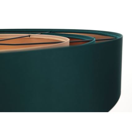 Chandelier on a string TRINITI 1xE27/60W/230V green/copper