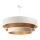 Chandelier on a string TRINITI 1xE27/60W/230V white/gold