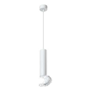 Chandelier on a string TUBA 1xGU10/50W/230V white