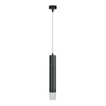 Chandelier on a string TUBI 1xGU10/8W/230V black