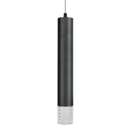 Chandelier on a string TUBI 1xGU10/8W/230V black