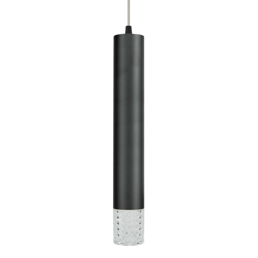 Chandelier on a string TUBI 1xGU10/8W/230V black