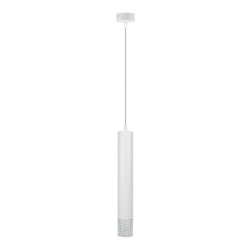Chandelier on a string TUBI 1xGU10/8W/230V white