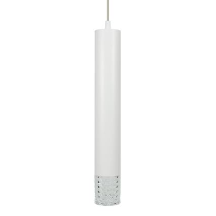 Chandelier on a string TUBI 1xGU10/8W/230V white