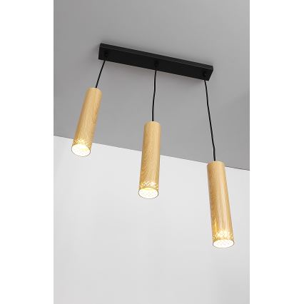 Chandelier on a string TUBO 3xGU10/25W/230V