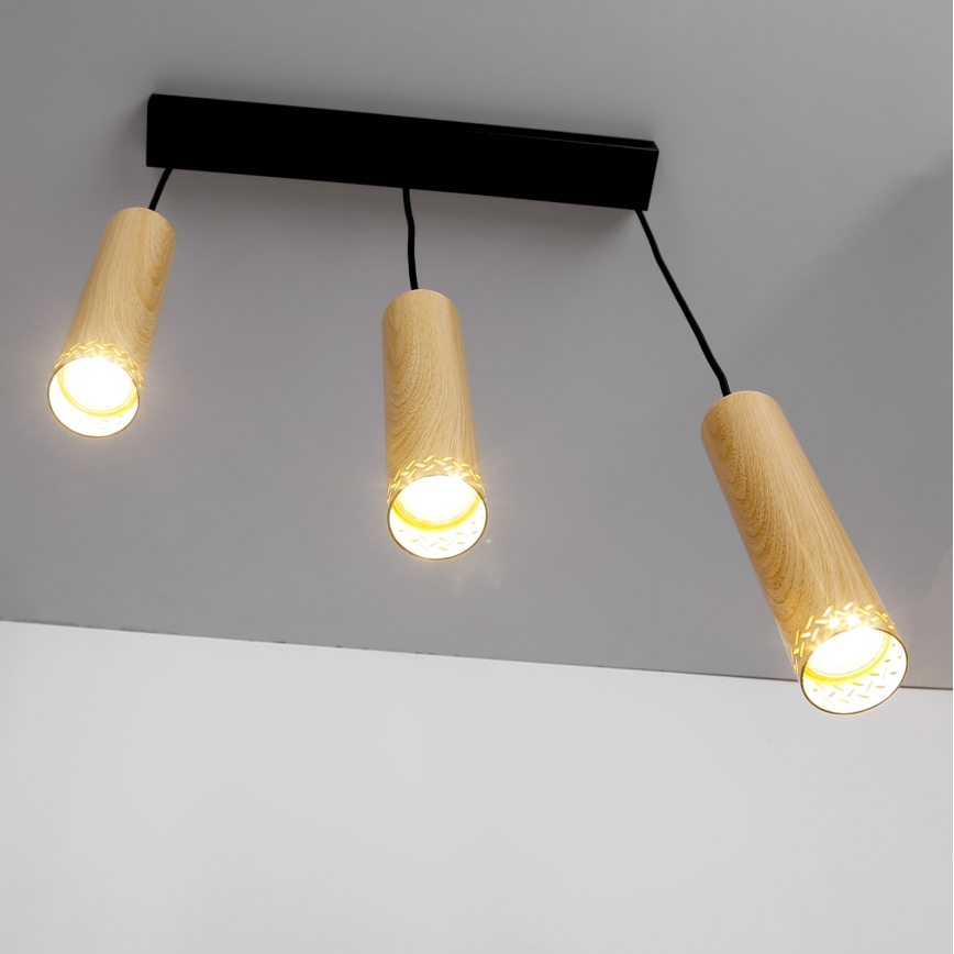 Chandelier on a string TUBO 3xGU10/25W/230V
