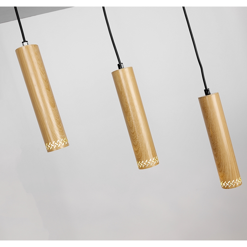 Chandelier on a string TUBO 3xGU10/25W/230V