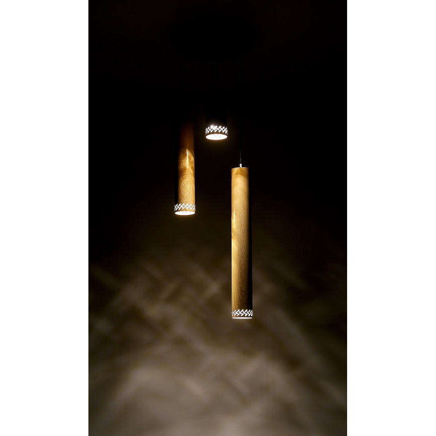 Chandelier on a string TUBO 3xGU10/25W/230V