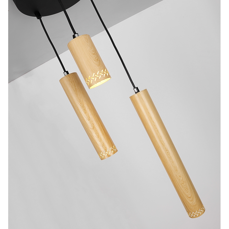Chandelier on a string TUBO 3xGU10/25W/230V