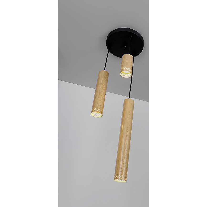 Chandelier on a string TUBO 3xGU10/25W/230V